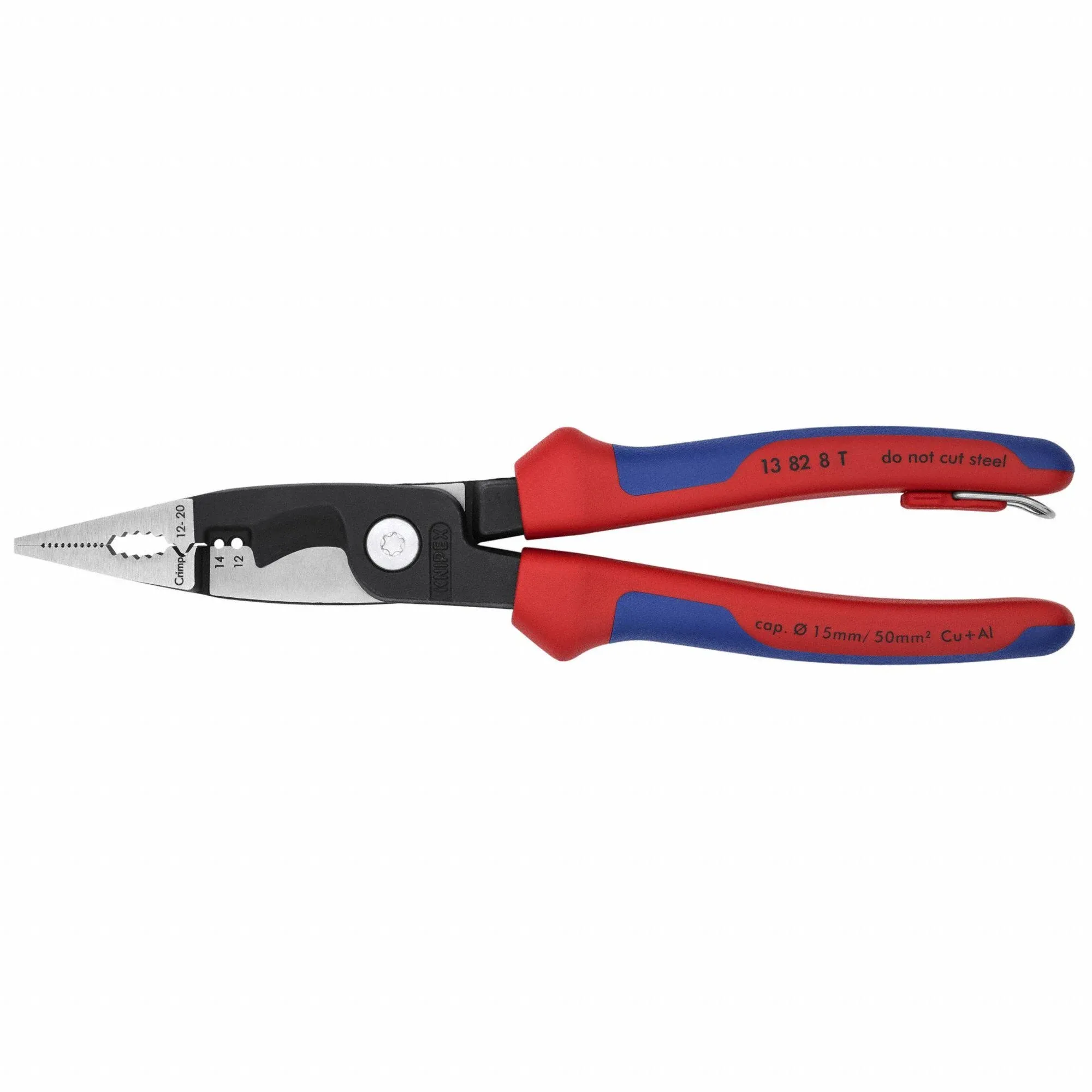 KNIPEX 13 82 8 T BKA 8&#034; 6 in 1 Electrical Installation Pliers