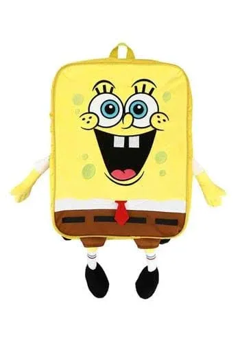 17" Spongebob Squarepants 3D Youth Plush Backpack