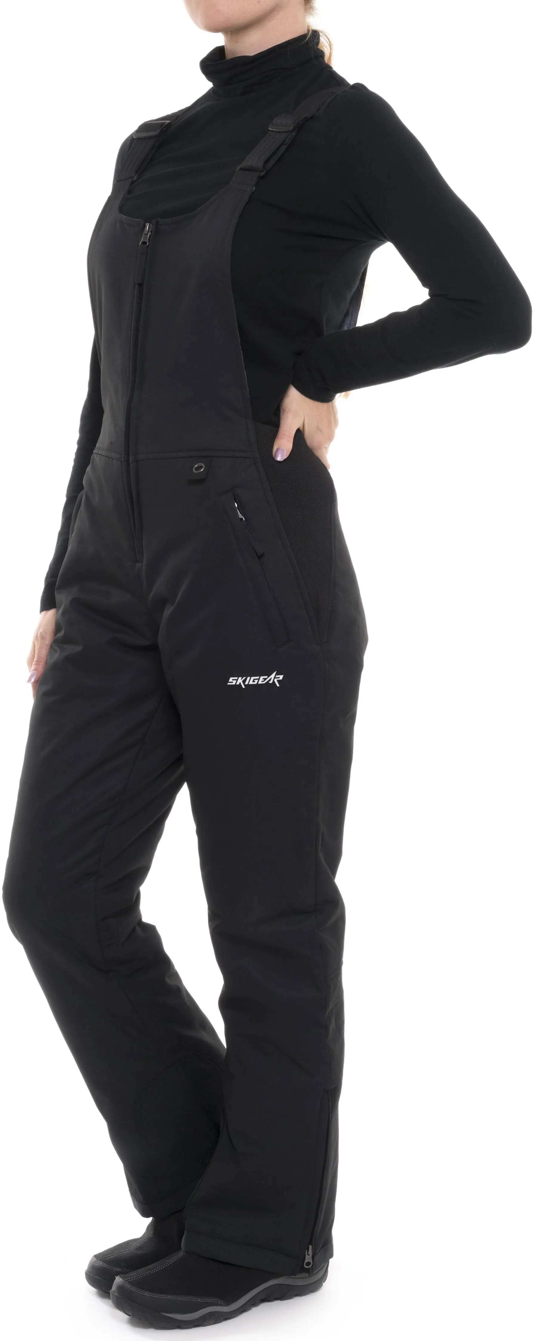 Skigear by Arctix Women's and Plus Size Winter Snow Bib Overall Pant