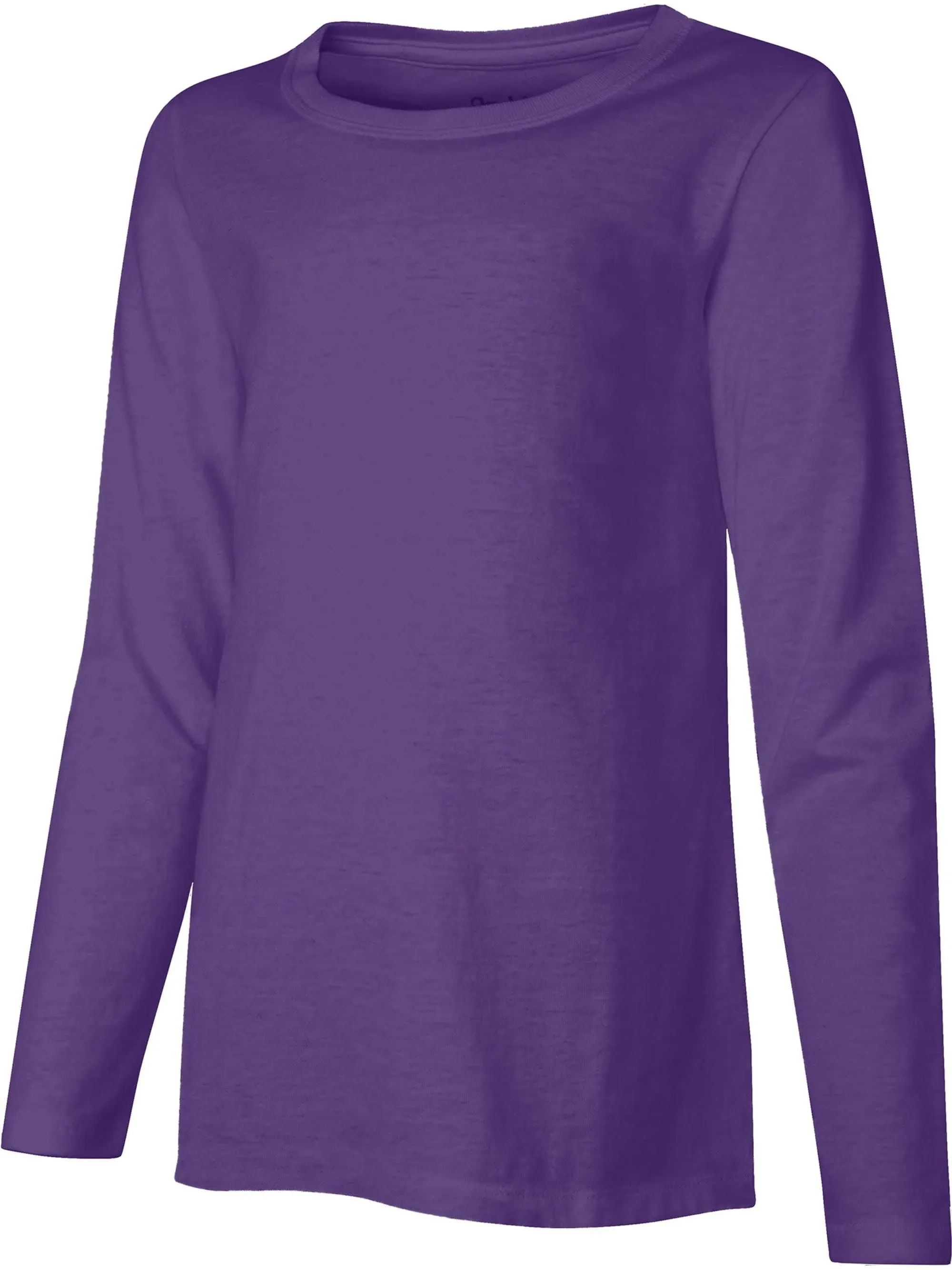 Hanes Girls' Long-Sleeve Crewneck T-Shirt