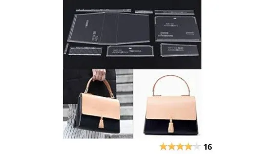 XBT-01 Handbag Acrylic Template Leather Pattern Acrylic Leather Pattern Leath...