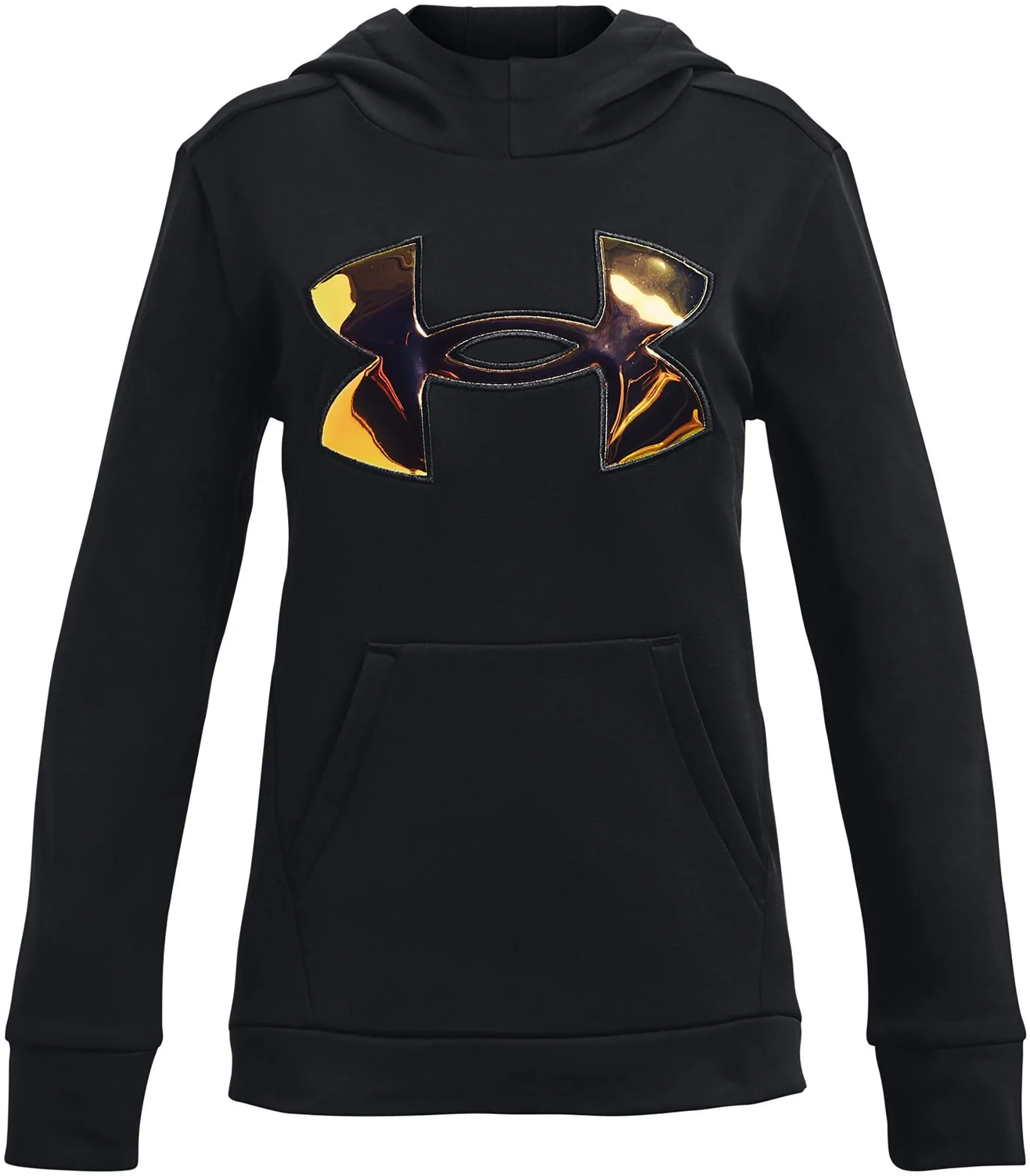 Under Armour Girls Armour Fleece Iridescent Big Logo Hoodie