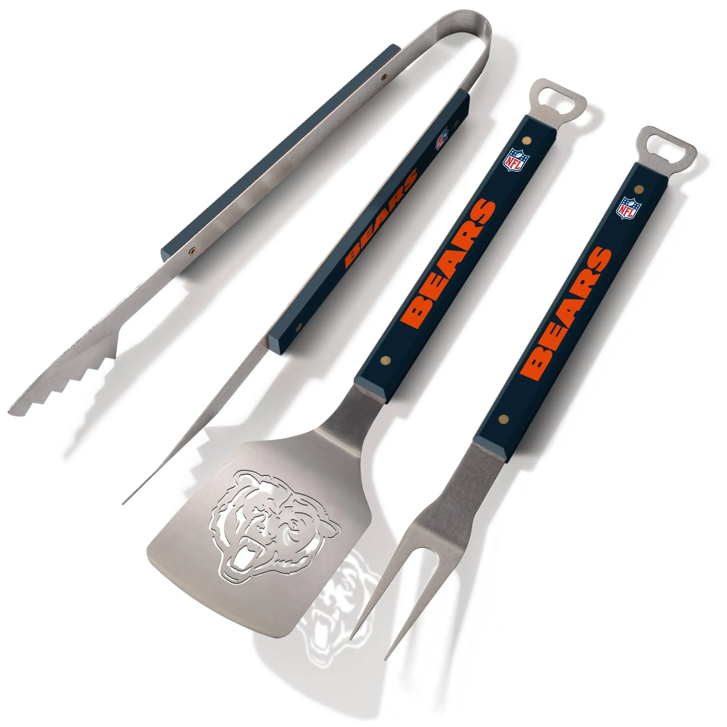 Officially Licensed NFL Classic Series 3-piece BBQ Set - Dolphins - 9155370 | HSN