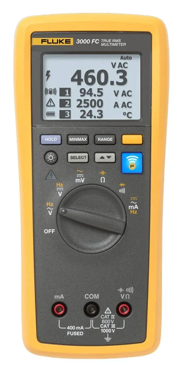 Fluke FLK-3000 FC Wireless Digital Multimeter