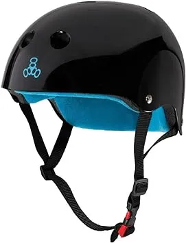 Triple Eight THE Certified Sweatsaver Helmet for Skateboarding, BMX, and Roller Skating