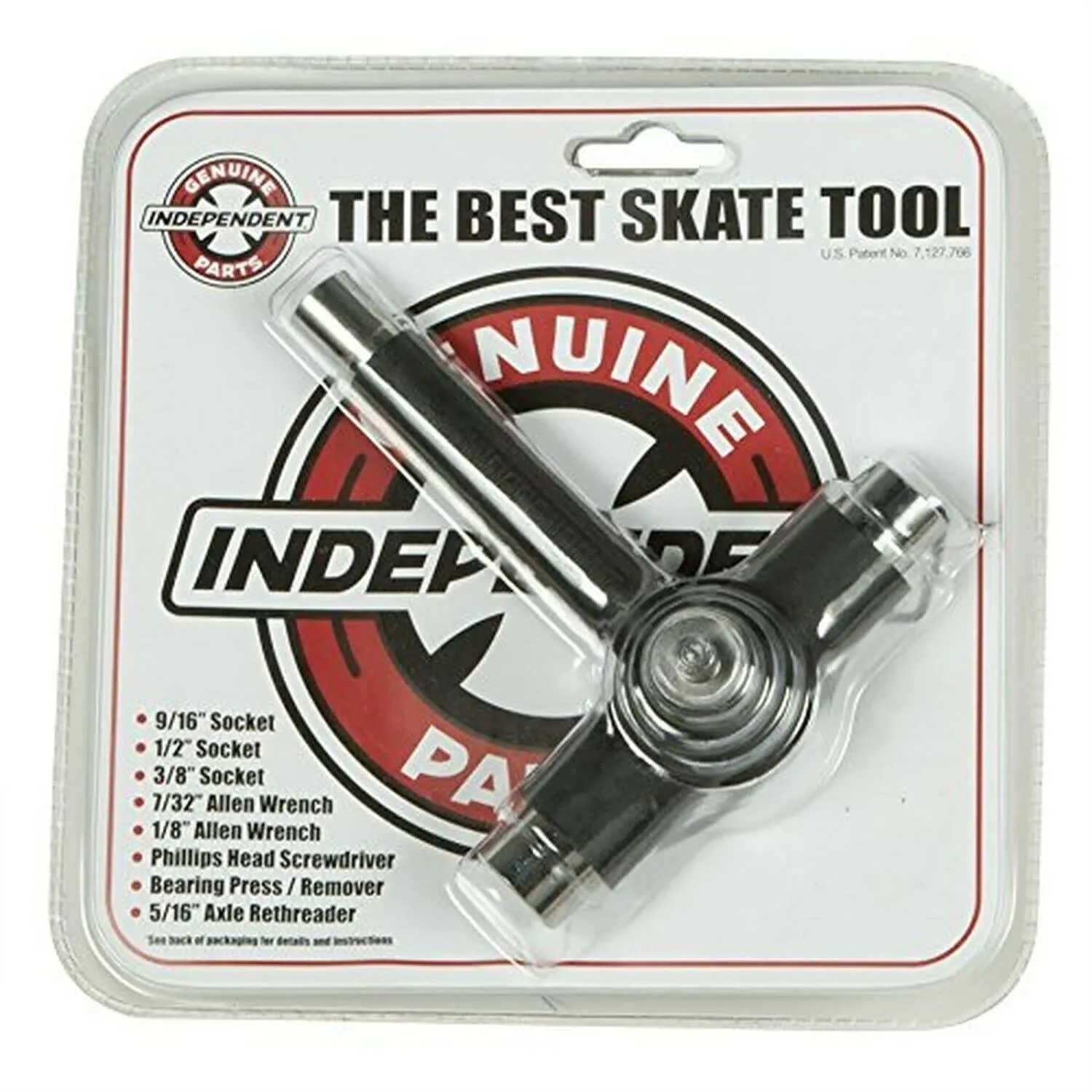 INDEPENDENT REFLEX Threader Skateboard Tool BEST SKATE TOOL Black