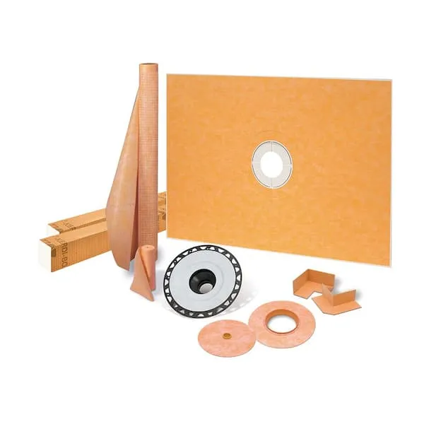 Schluter Kerdi-Shower Kit 38&#034; x 60&#034;, ABS Flange