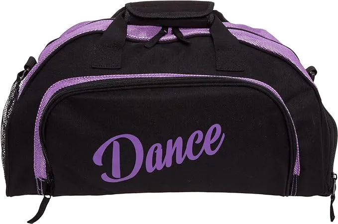 Silver Lilly Women's Nylon Dance Duffel Gym Bag w/Shoe Compartment (Black/Pink, One Size)Silver Lilly Women's Nylon Dance Duffel Gym Bag w/Sh…