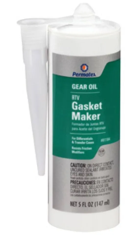 Permatex Gear Oil RTV Gasket Maker 3oz 81182 for Differentials &amp; Transfer cases