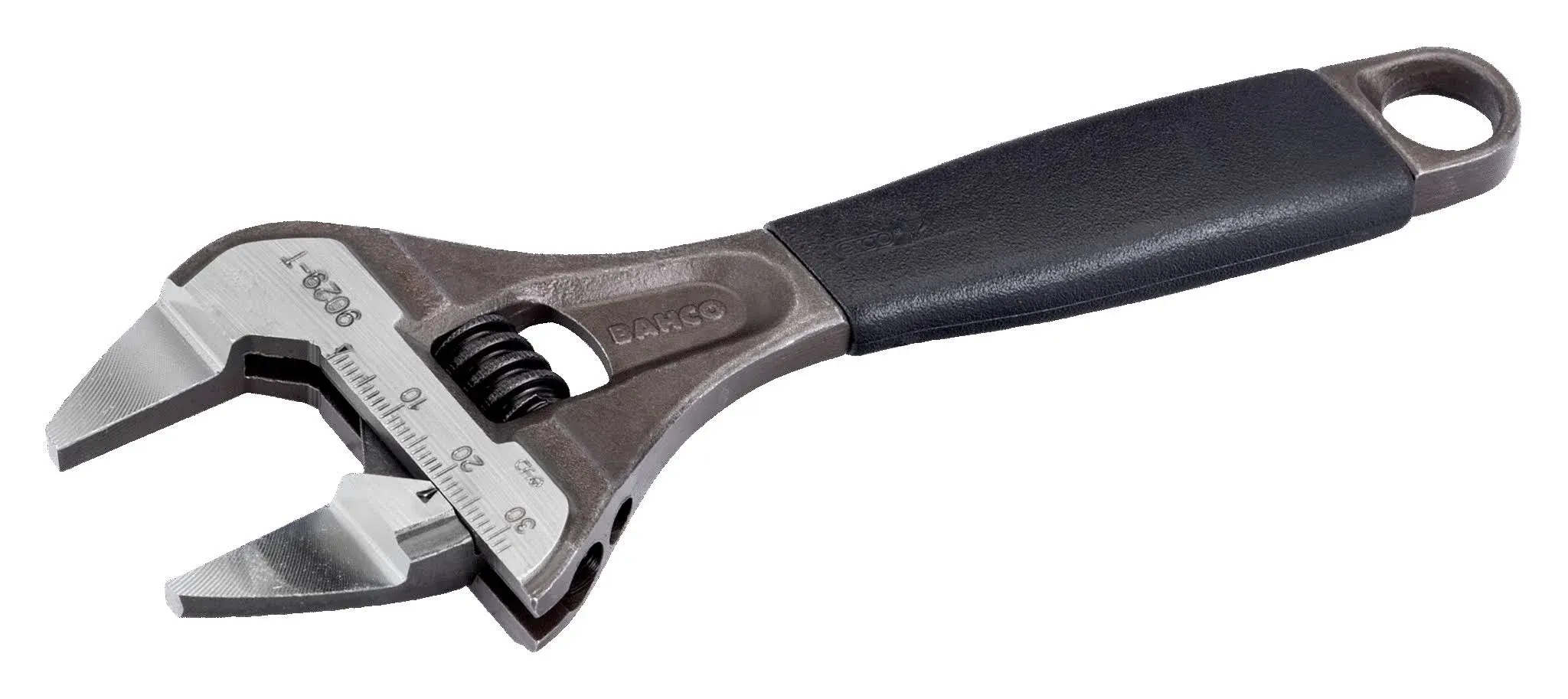 Bahco Black Finish Adjustable Wrench, Big Opening 9029