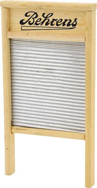 Behrens Manufacturing BWBG12 Galvanized Washboard, Large, Silver