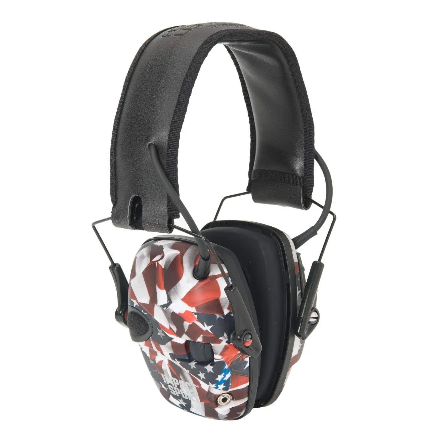 Howard Leight R-02530 Impact Sport One Nation Flag Electronic Earmuff