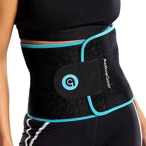 ActiveGear Waist Trainer for Women &amp; Men – Skin Colored Sweat Band Waist Trim...