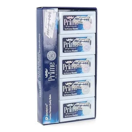 Dorco Prime Platinum Double Edge Razor Blades