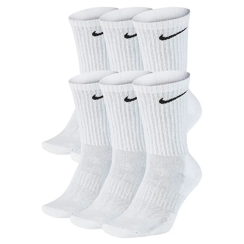 Nike Kids' Everyday Cushion Crew Socks (6 Pairs)