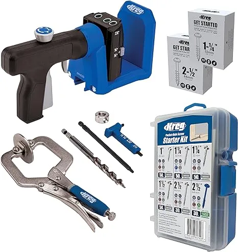 Pocket-Hole Jig 520PRO with PH Screw Starter Kit