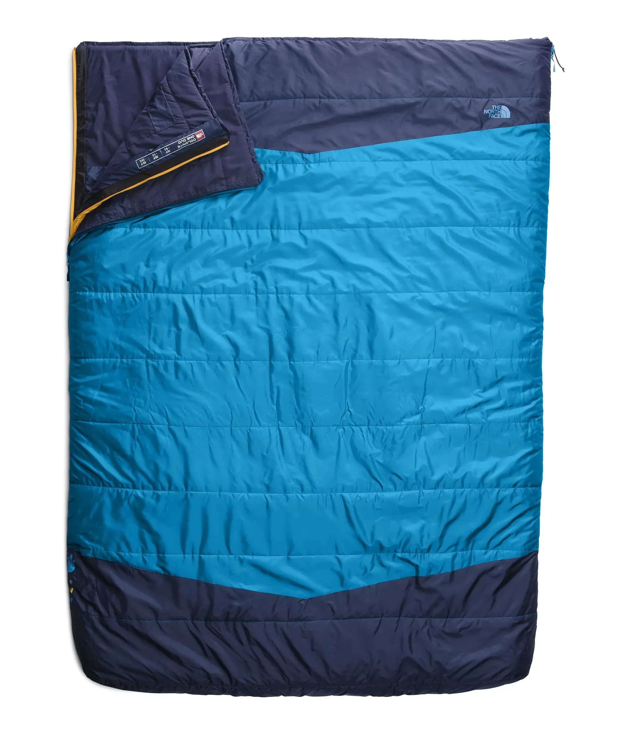 The North Face Dolomite One Double Sleeping Bag Hyper Blue/Radiant Yellow Regular