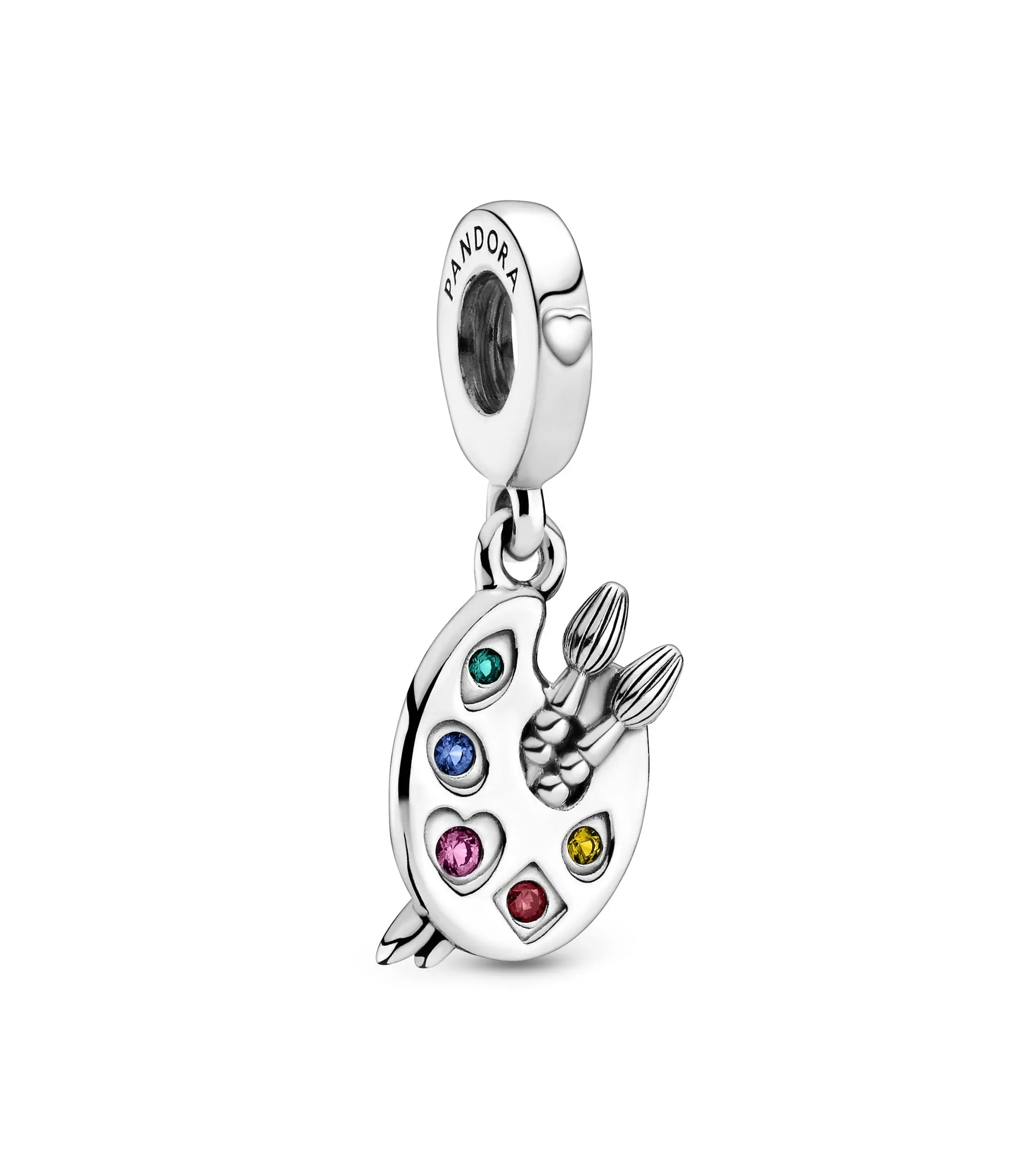 "Artist's Palette Dangle Charm"