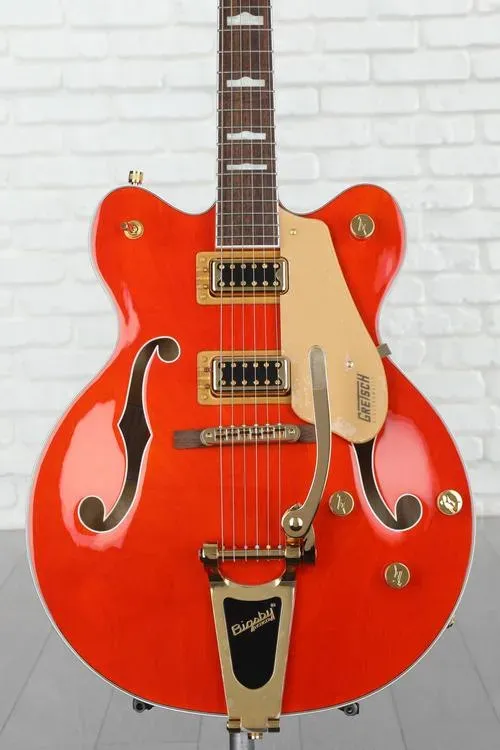 Gretsch G5422TG Electromatic Classic Hollow Body Double Cut with Bigsby Orange Stain