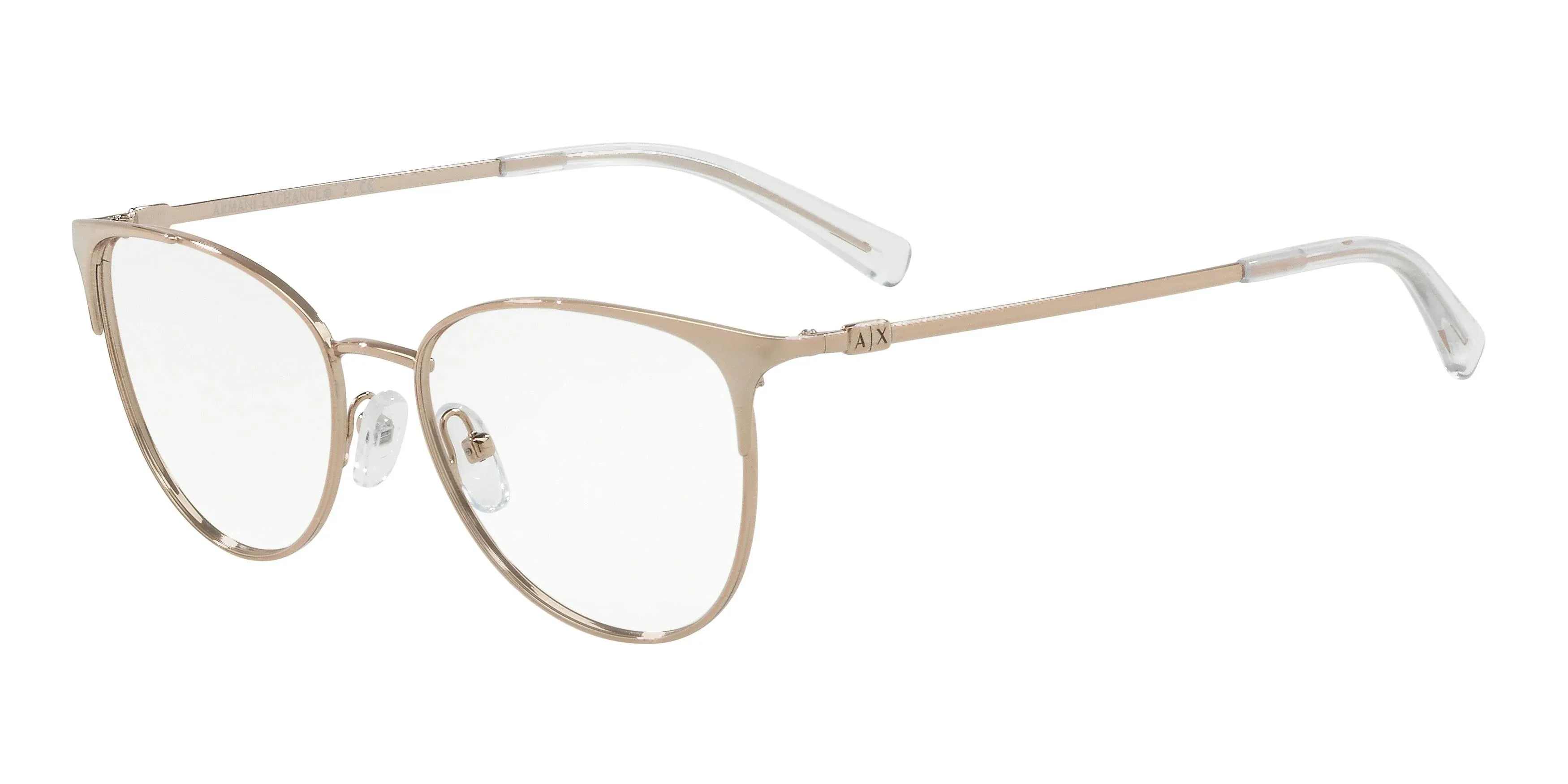 Armani Exchange AX1034 Eyeglasses - Rose Gold (6103)