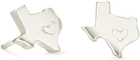 Kendra Scott Texas Stud Earrings in Sterling Silver