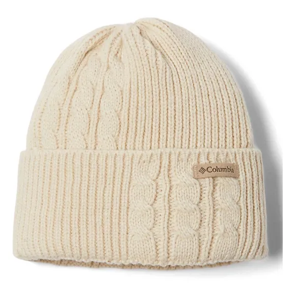 Women's Columbia Agate Pass Cable Knit Beanie One Size Chalk