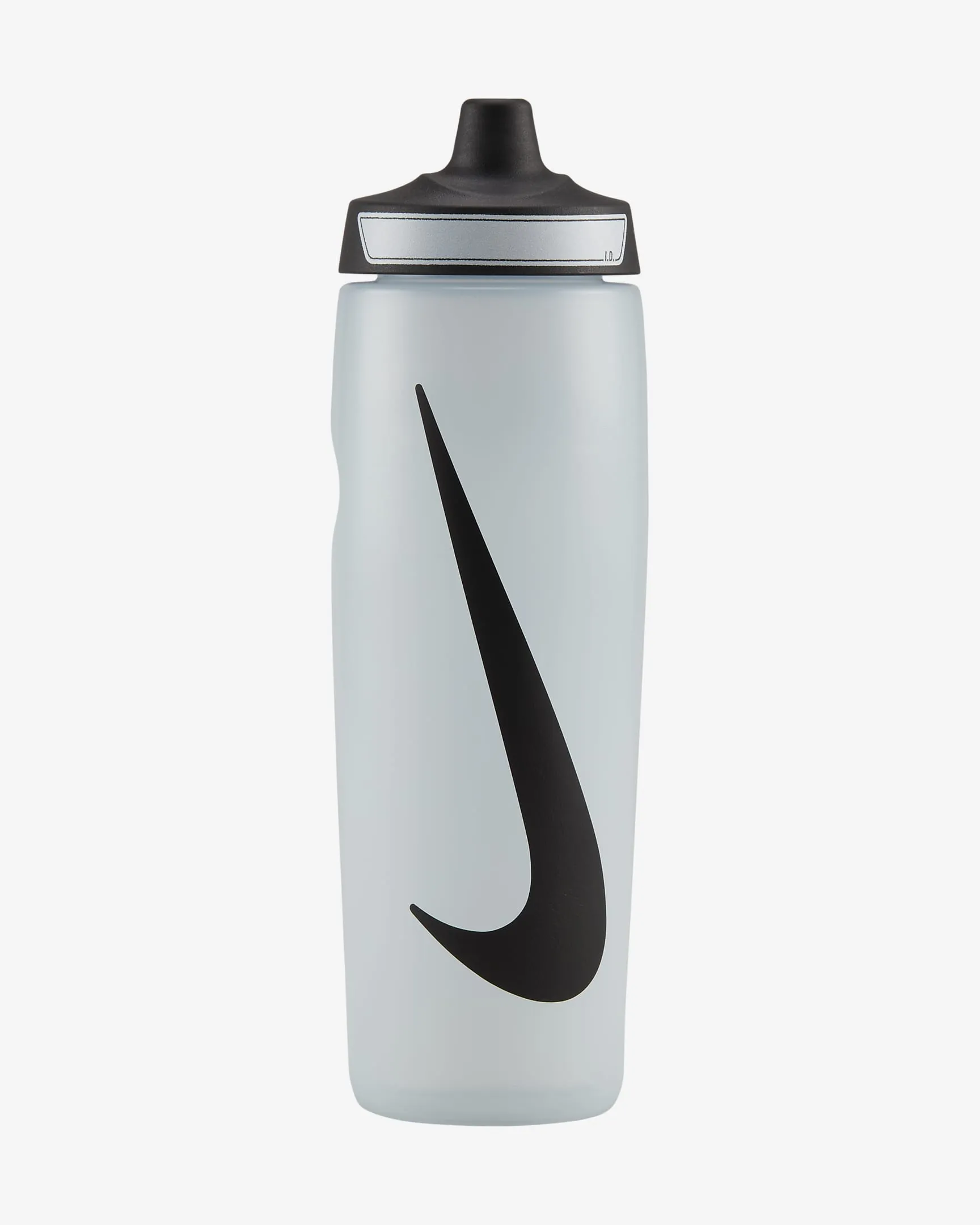 Nike Refuel Water Bottle 24 OZ (White/Transparent)