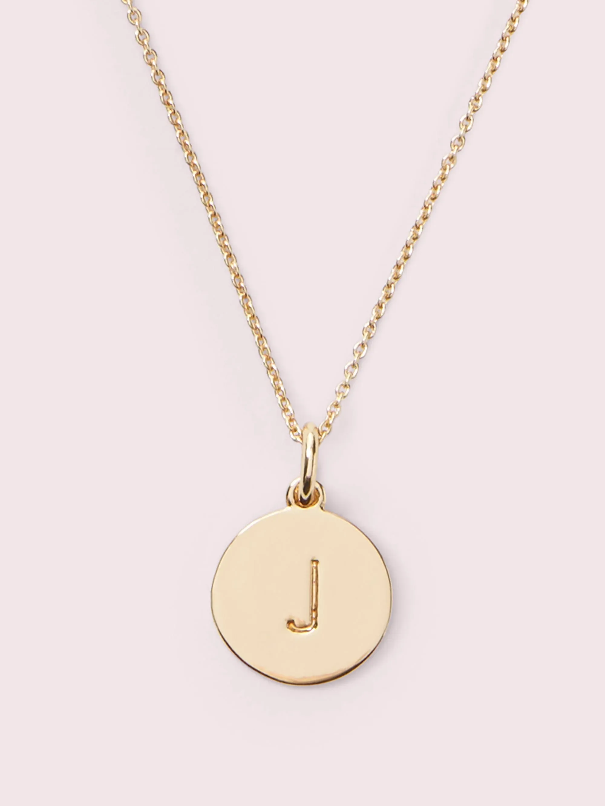 Kate Spade New York Initial Pendant Necklace J One Size