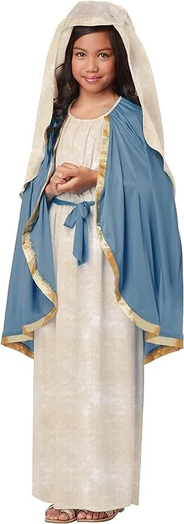 Christmas Nativity Holy Bible The Virgin Mary Religious Biblical Child Costume