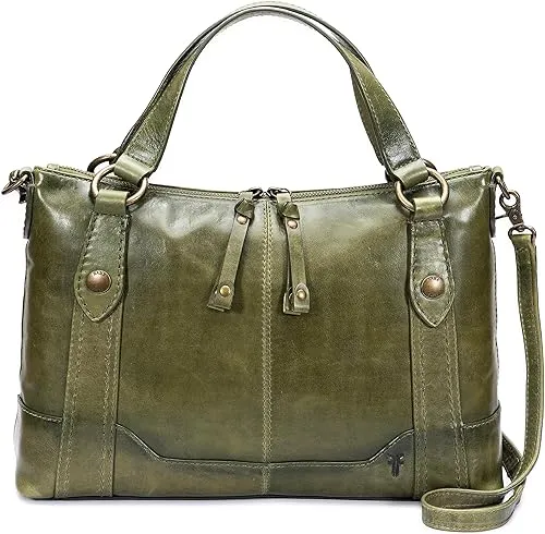 Frye Melissa Medium Leather Satchel Bag