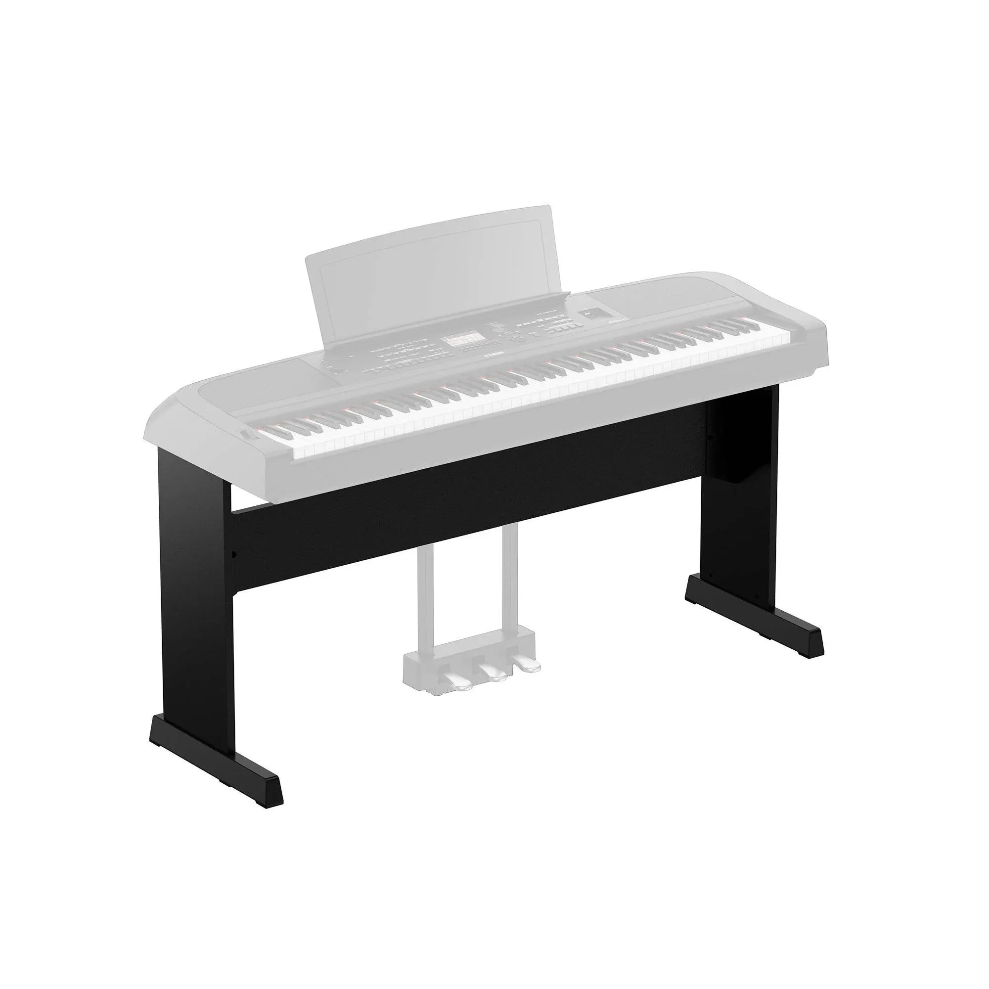 Yamaha L-300 Stand for DGX-670 Keyboard (Black)