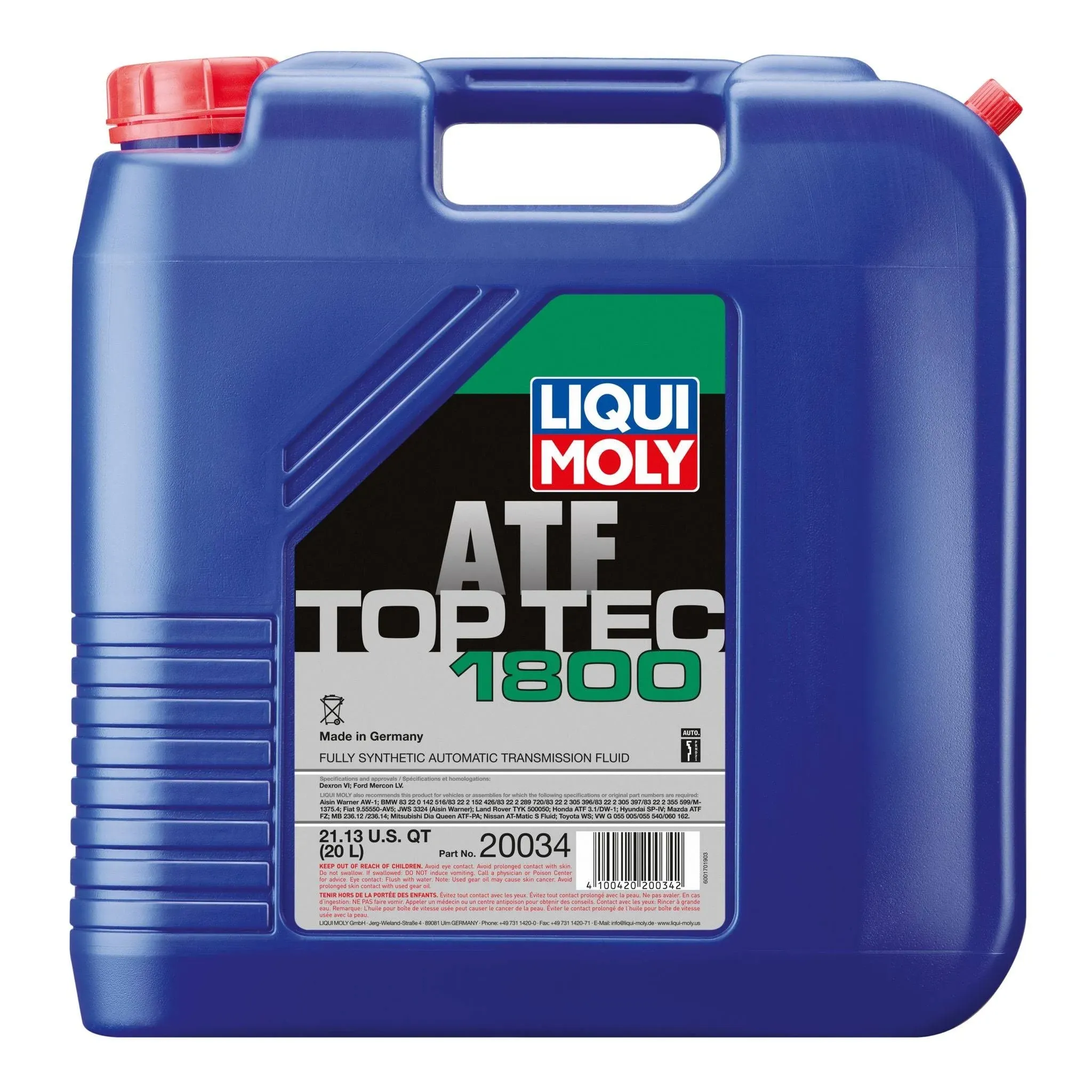 Liqui Moly 20034 - 20L Top Tec ATF 1800