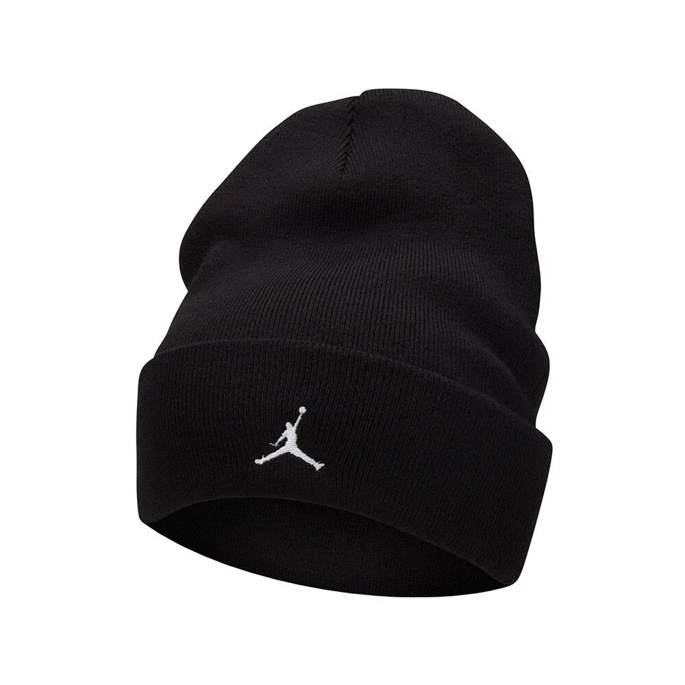 Jordan Peak Essential Beanie Black/White