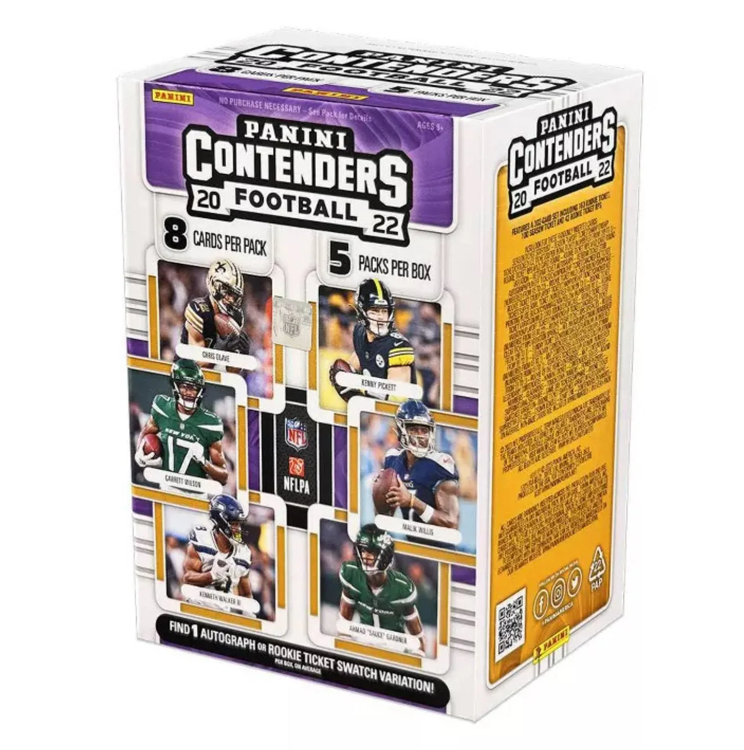 2022 panini contenders football blaster box