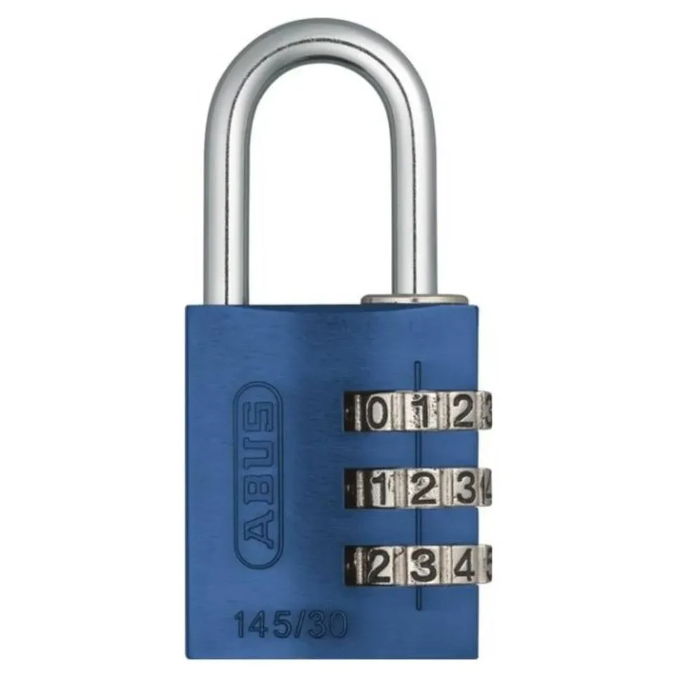 Abus 145/20 Blue Combination Padlock