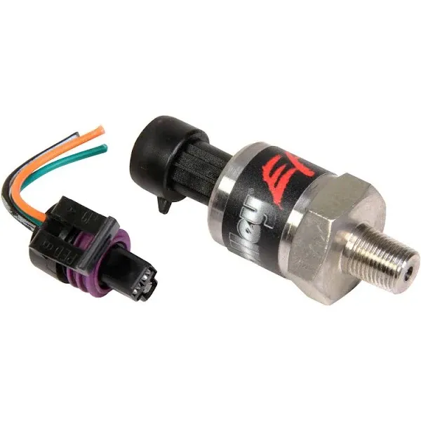 Holley EFI - 100 psi Stainless Pressure Sensor; 0-100 psi Stainless Pressure Sensor; 554-102