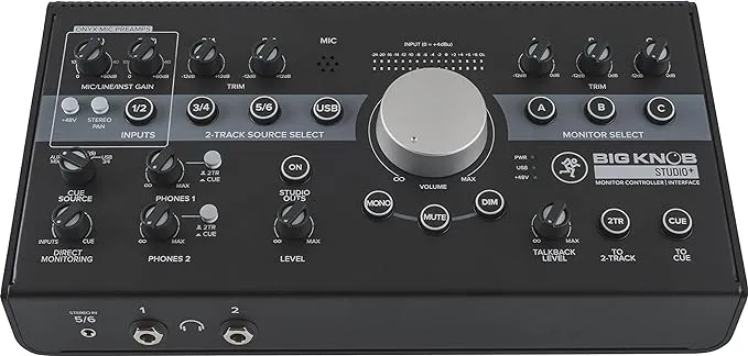 Mackie Big Knob Studio Plus Monitor Controller and Interface