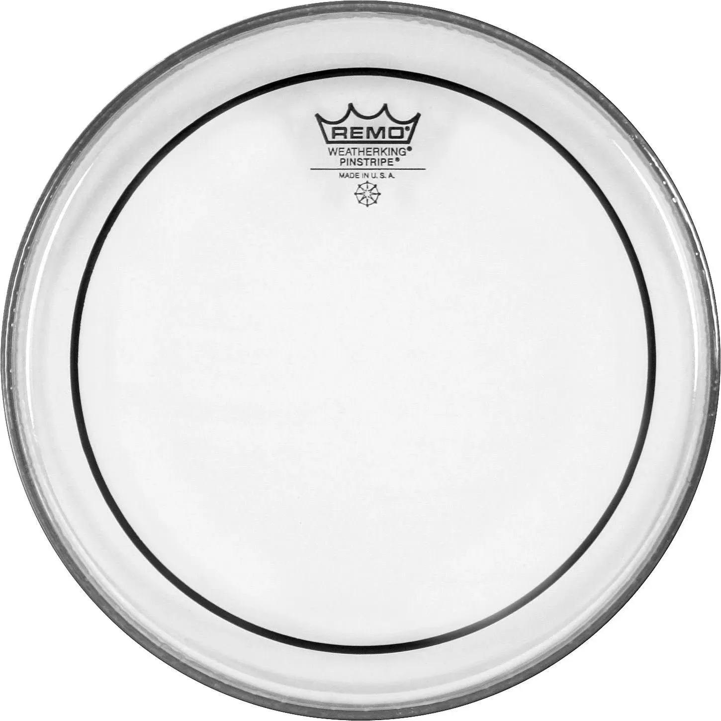 Remo Pinstripe Clear Crimplock Marching Tenor Drumhead - 6"