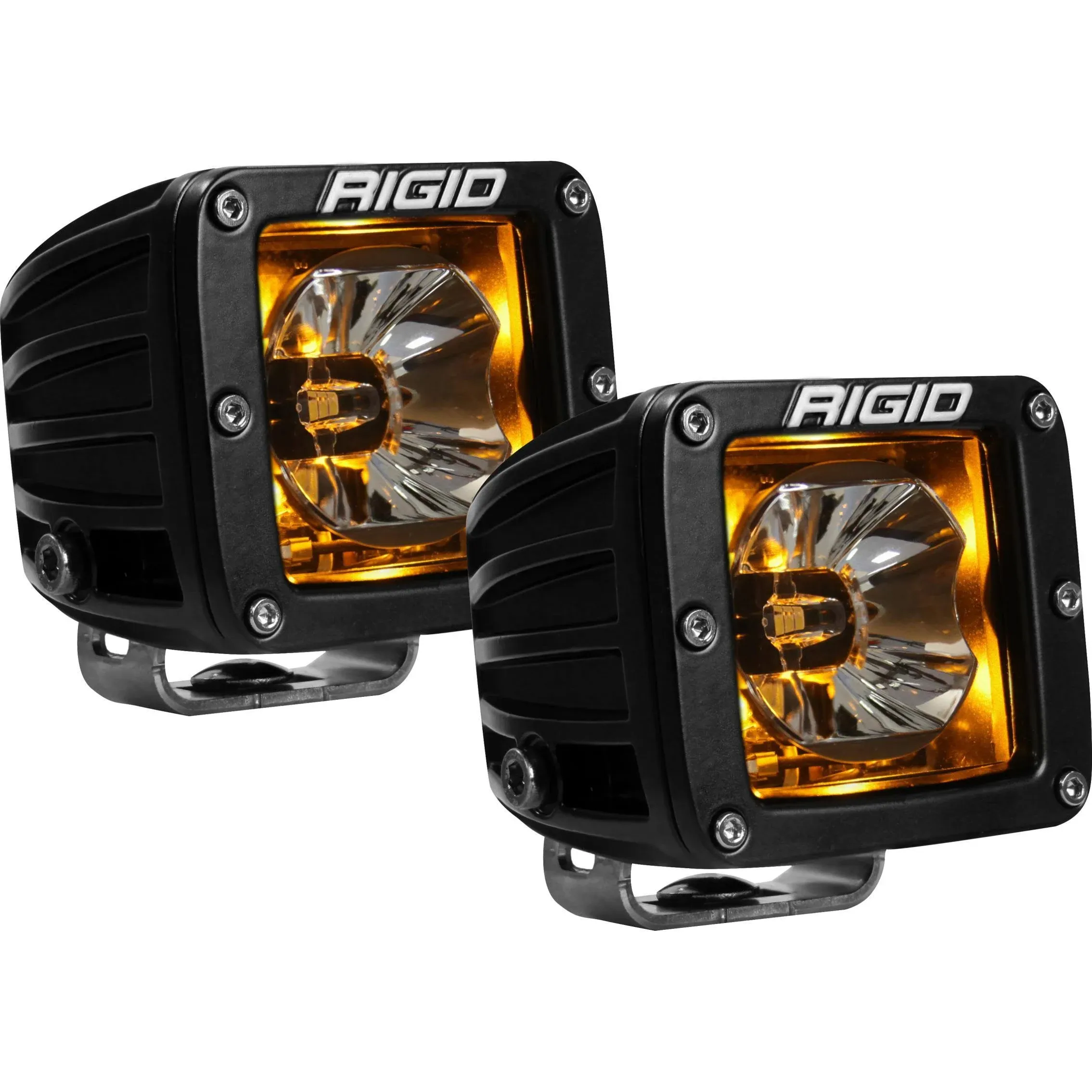 RIGID 20204 Pair of Amber Radiance Pod Lights