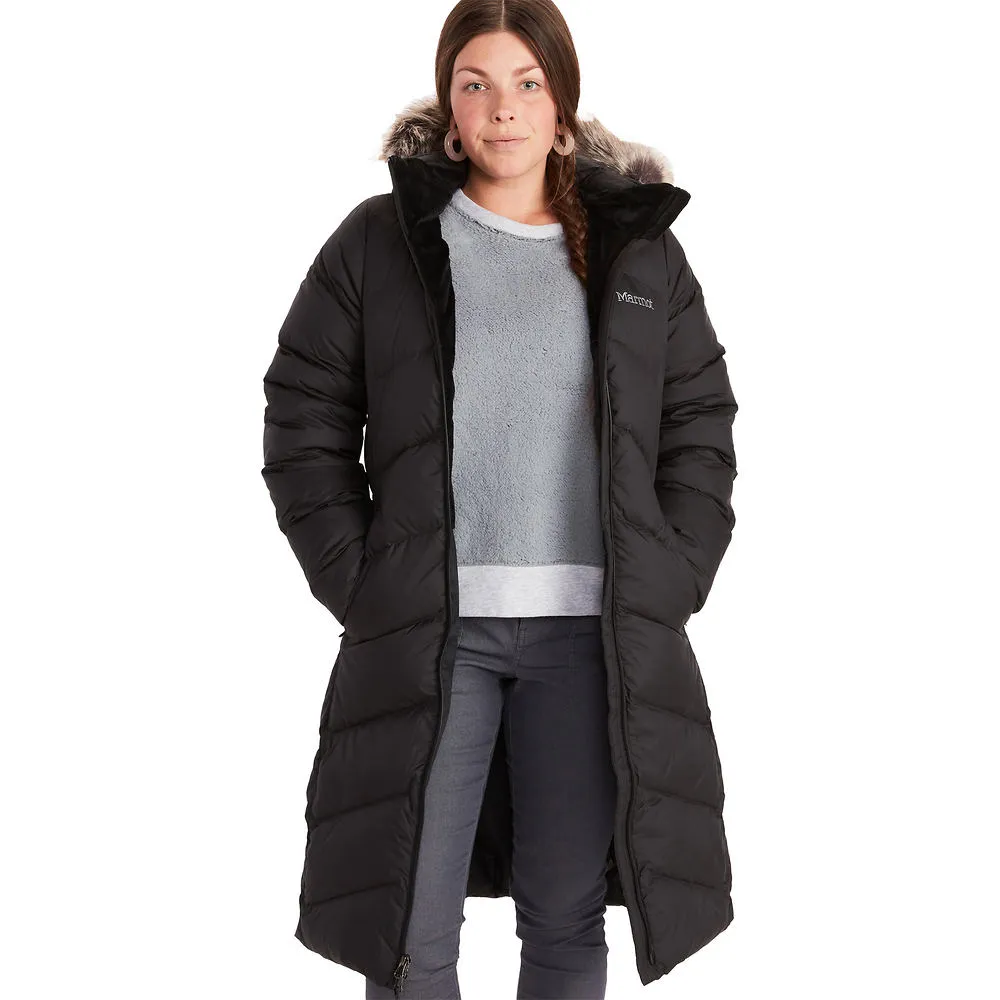 Marmot Montreaux Down Coat - Women's Jet Black, XS