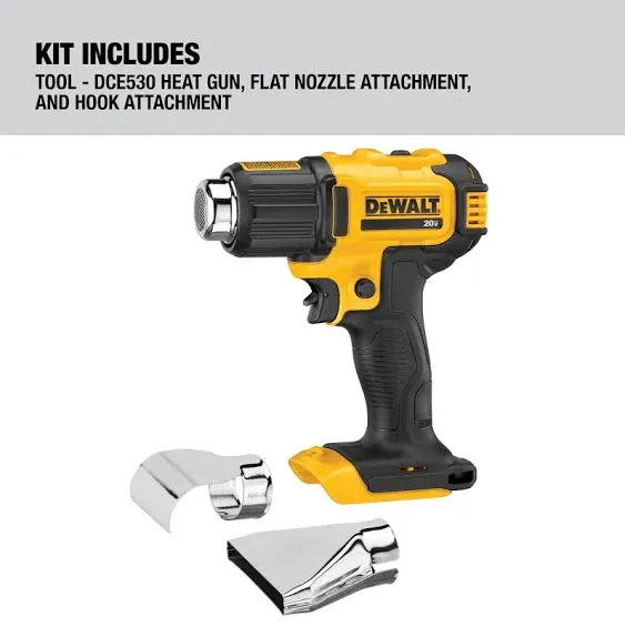 DeWalt 20V MAX Cordless Heat Gun DCE530B