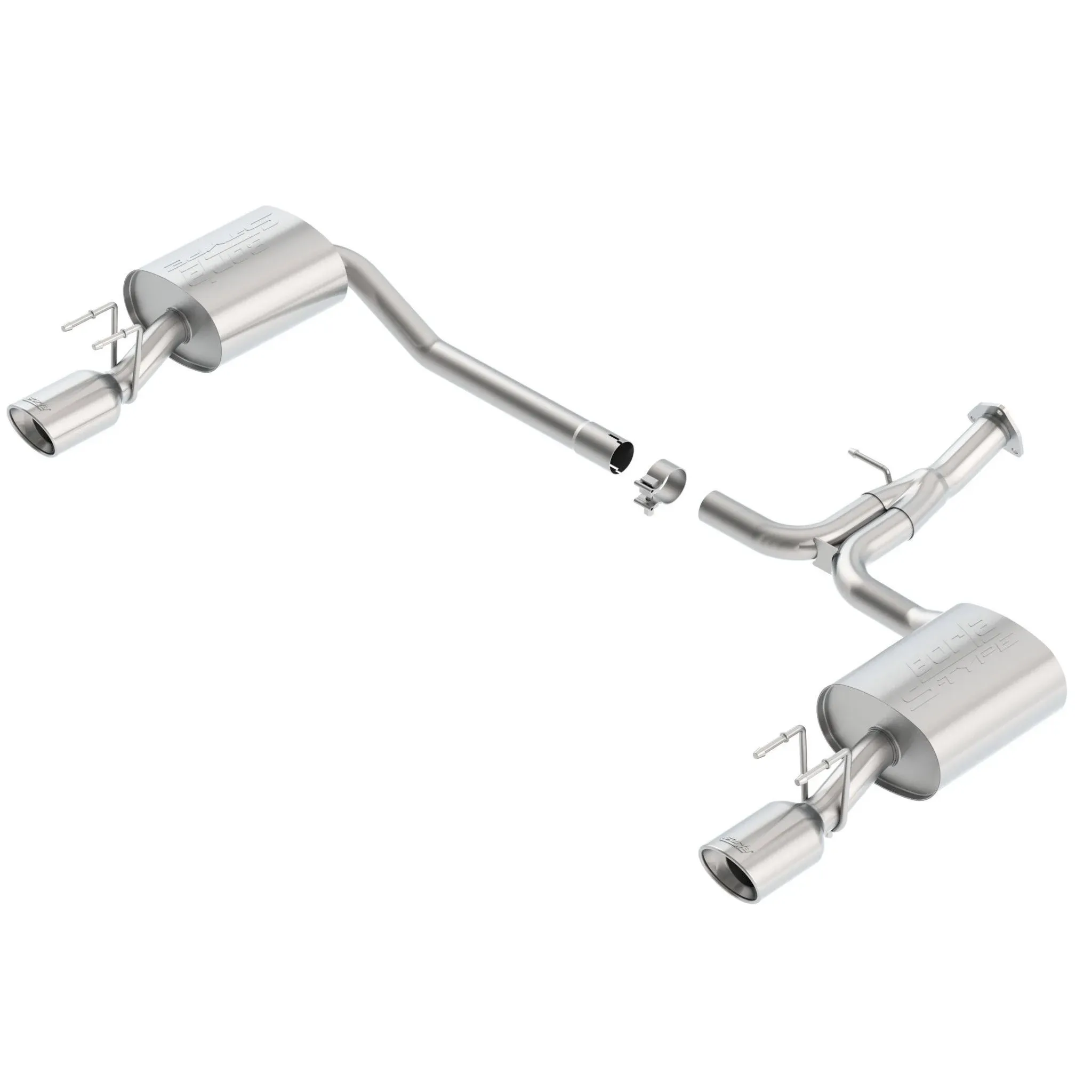 Borla Honda Accord Axle-Back S-Type Exhaust System - 11853