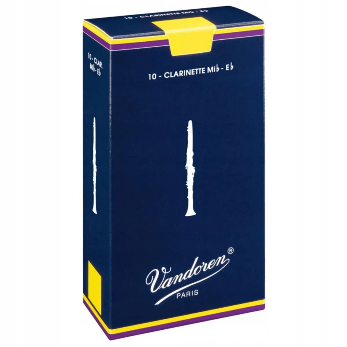 Vandoren Bb Clarinet Reeds 3 Traditional (10 Box)