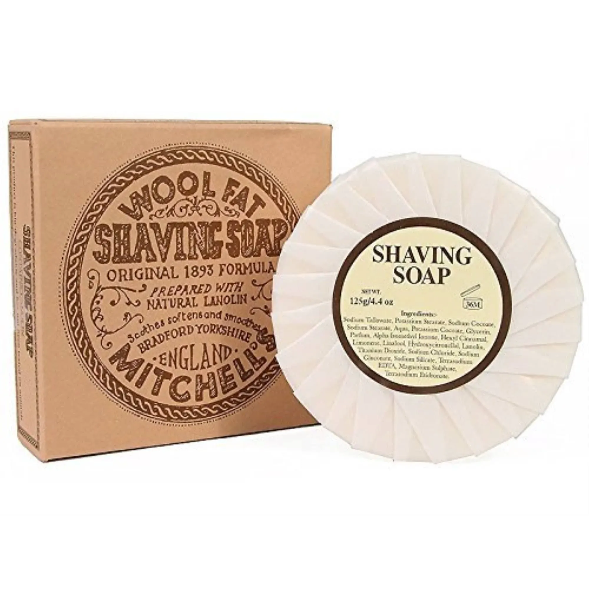 Mitchell&#039;S Wool Fat Shave Refill Soap