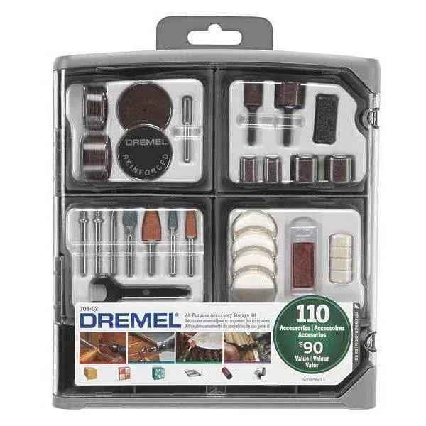 Dremel 110 Piece Accessory Kit 709-02