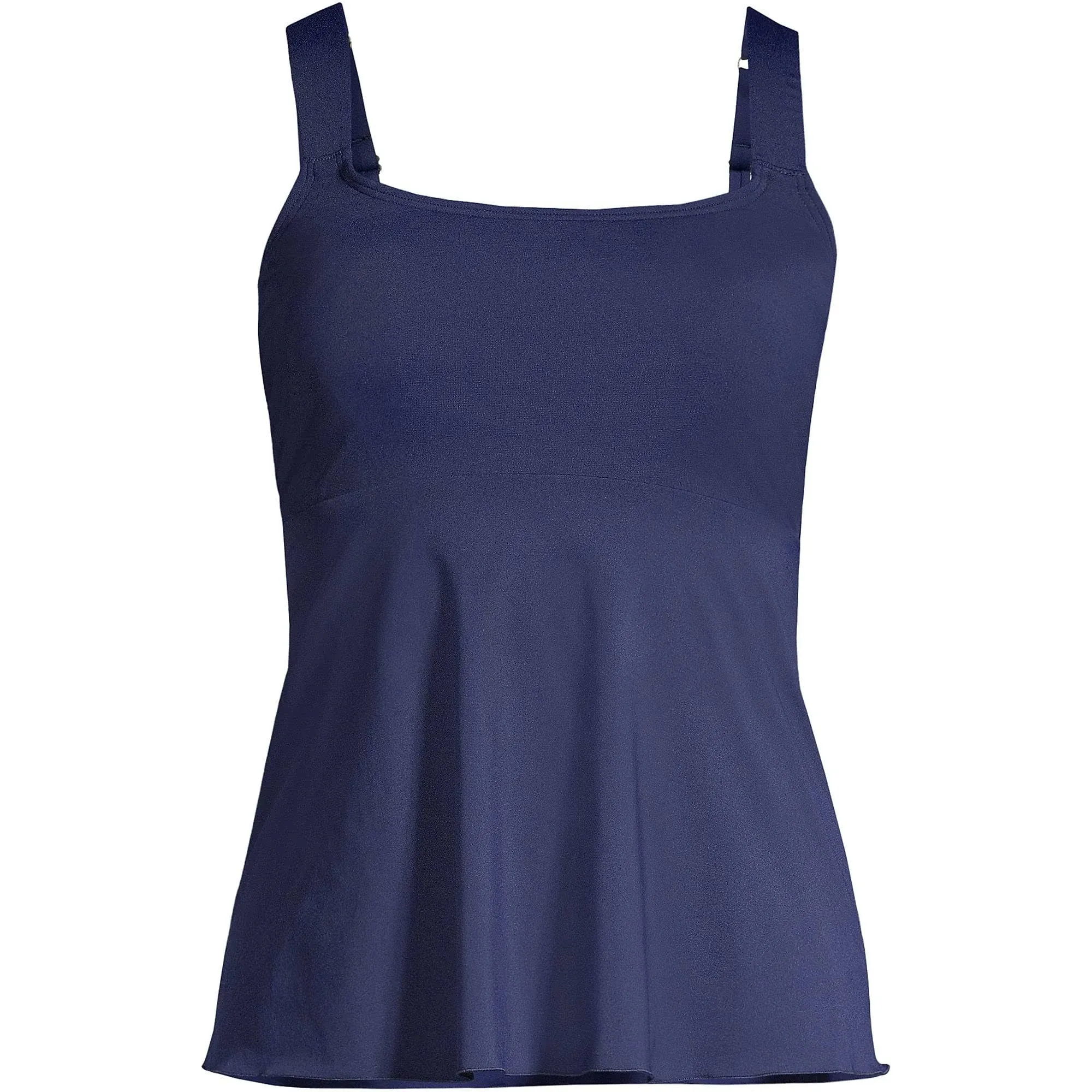 Lands' End Women's Plus Size Flutter Tankini Top