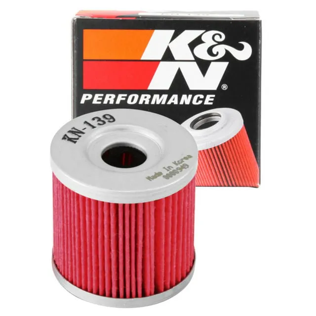 K&N Oil Filter for Suzuki and Kawasaki ATVs - KN-139