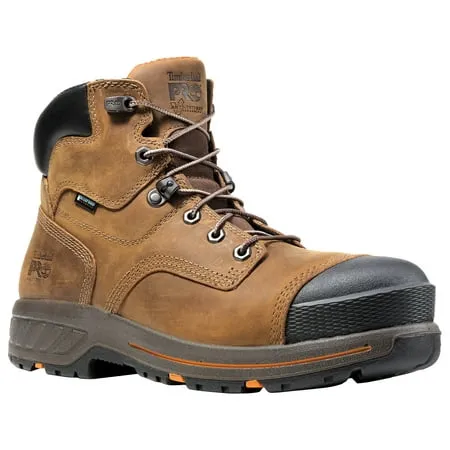 Timberland PRO Helix Men s Brown Comp Toe EH WP 6 Inch Boot (9.0 M)