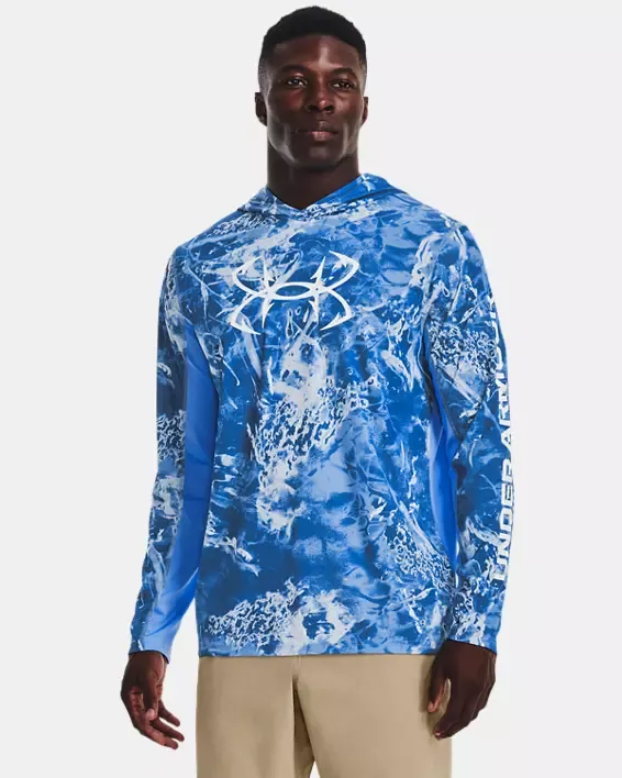 "Men's UA Iso-Chill Shorebreak Camo Hoodie"