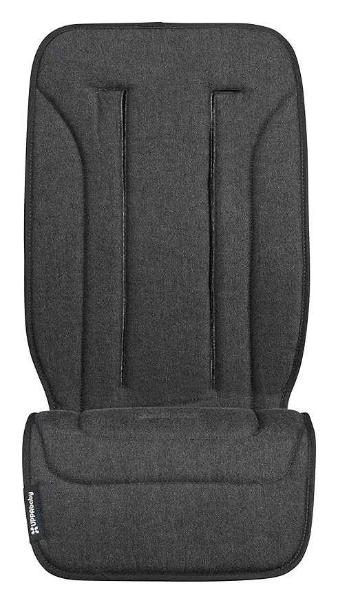 UPPAbaby Reversible Seat Liner/Water-Resistant and Comfortable/Easy Stroller Attachment/Reed (Charcoal Denim/Cozy Knit)